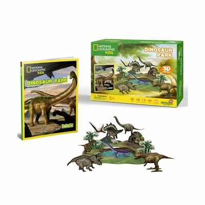 3D Puzzle Kinder Dinosaurier Park Bildung National Geographic 43 Teile Puzzle Geschenk