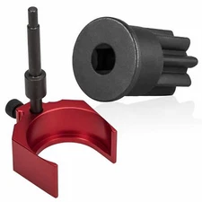 9U-7227 Injector Height Tool /  Engine Barring Socket For CAT 3406E C15 C16 Red