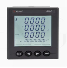 1PC NEW FOR AMC72L-E4/KC 67 67 perforated with RS485 communication 2DI/2DO meter