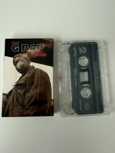 KOOL G RAP - Its A Shame Cassette Maxi Single (Sony, 1995)