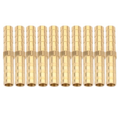 10pcs 6mm Schlauch Barb Schott Schott Stacheldraht Rohrverschraubung gleich