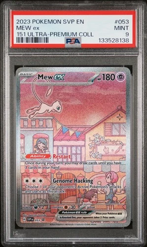 PSA 9 Mew EX SVP 053 S&V 151 UPC Promo 2023 Holo Pokemon Card - Mint