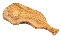 Servierbrett olivenholz Mit Griff – 36–39 Cm, Massiv & Naturbelassen