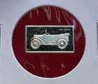 Vintage 1925 Austin Car - 1.6 Gram .925 Sterling Silver Mini Bar Proof Ingot