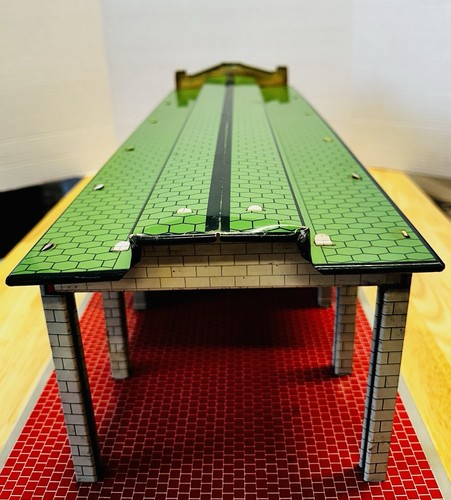 1950’s Tinplate O Scale MARX Freight Terminal Train Station Railroad 29x10.5x9 - Picture 13 of 20