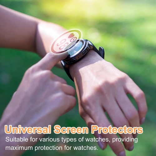 5pcs Watch Glass Screen Protectors 41mm High AL Tempered Glass - Zdjęcie 7 z 7