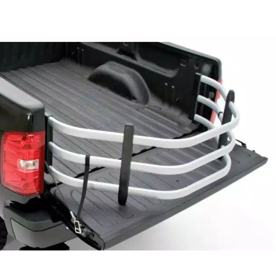 AMP BedXTender HD Sport Silver Truck Bed Extender for Silverado Sierra 1500 F150 - Image 3 of 4