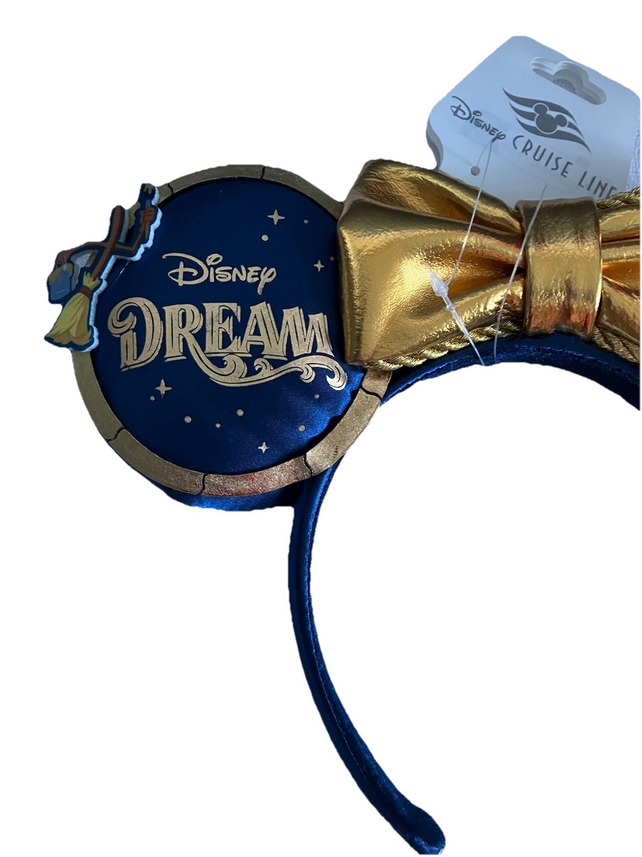 New DCL DREAM Ship Ears Headband Disney Cruise Line SORCERER