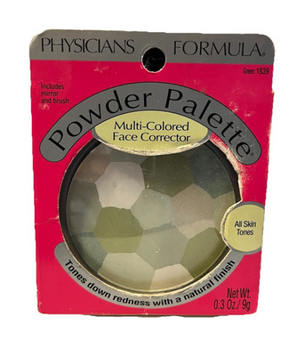 Physicians Formula Powder Palette Multi-Colored Face Corrector (1639) Green 2008