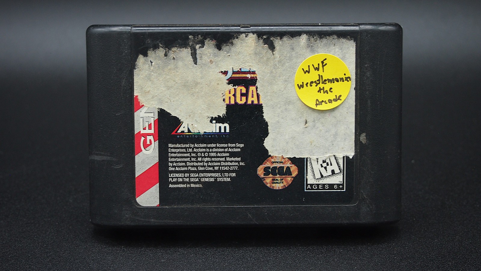 WWF WrestleMania: The Arcade Game (Sega Genesis)