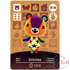 Carte Amiibo Animal Crossing 318 Miro / Stitches [EUR] Série 4 Near Mint