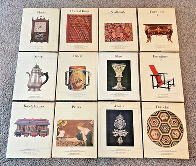   Smithsonian Institution Cooper-Hewitt Museum Library of Antiques LOT HC/DJ  