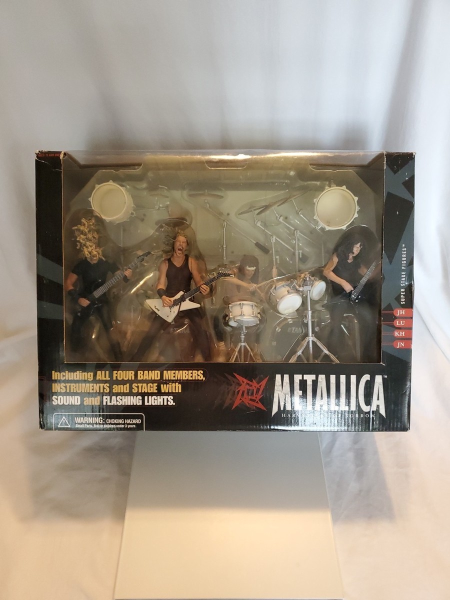 McFarlane Toys Metallica Harvesters of Sorrow Suoer Stage Boxed