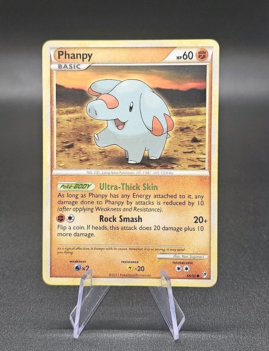 Phanpy 66/95 Call of Legends Heartgold Soulsilver  HGSS - 2011 Pokémon TCG Card 