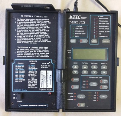 TTC T-Berd 107A T1 Analyzer - Powers On!