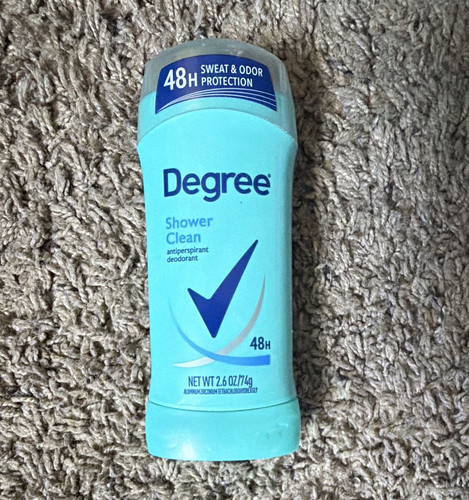Degree Shower Clean Antiperspirant Deodorant Stick, 48-Hour Protection 2.6 oz