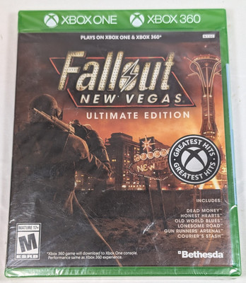Fallout New Vegas: Ultimate Edition (Xbox 360 and Xbox One) NEW Factory Sealed