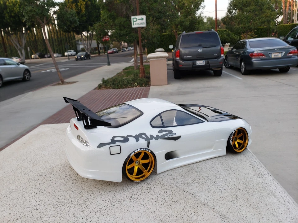 200mm 1/10 Custom Paint SUPRA 4Tec-2 HPI RDS DC10 YD2 MST TT02 FZ02 Body Only - Image 2 of 4