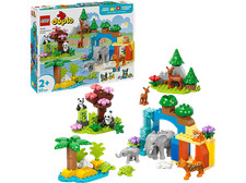 LEGO DUPLO Town 10446 Wildtier-Familien 3-in-1-Set Bausatz