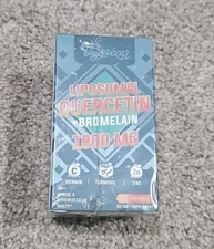 Vigorizar Liposomal Quercetin + Bromelain 1800 mg 60 Softgels- Exp 12/26
