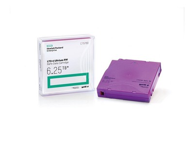 HPE Ultrium RW Data Cartridge - LTO Ultrium 6 6.25 TB #BY388