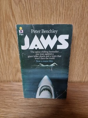 Jaws Peter Benchley Pan Books Vintage 1974 Paperback Book (4802)