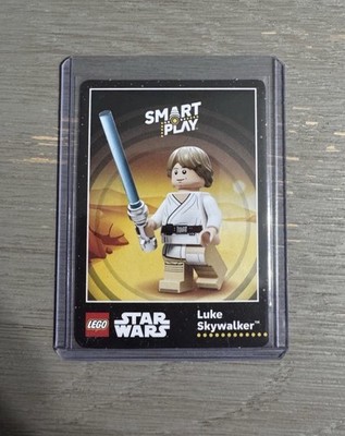 Lego Star Wars Smart Play - Luke Skywalker PROMO Card - Limited NEW Card 2 of 8