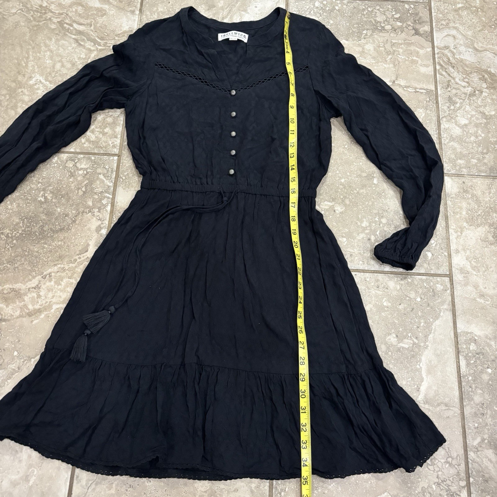 Idyllwind Fitzpatrick Solid Long Sleeve Mini Dres… - image 6