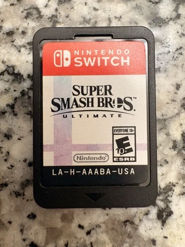 Super Smash Bros Ultimate Nintendo Switch Game Cartridge