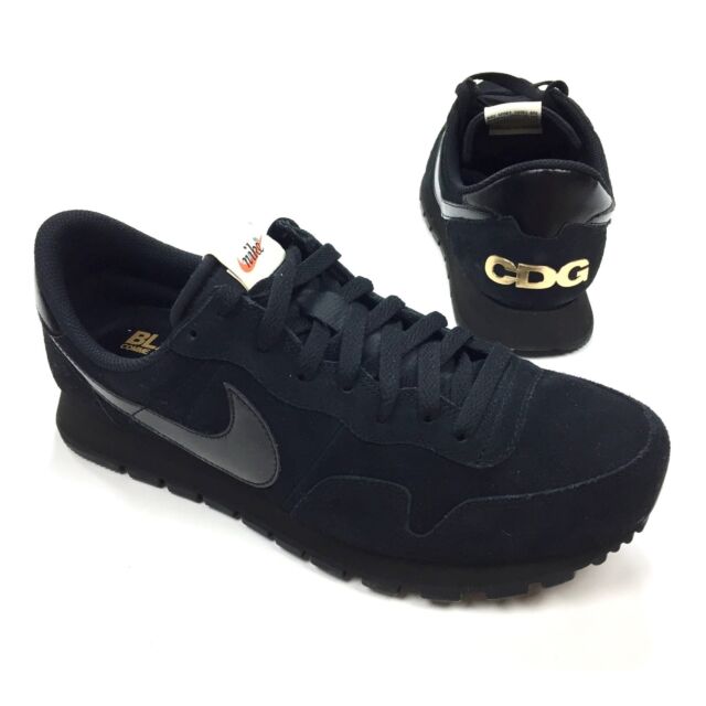 cdg nike black