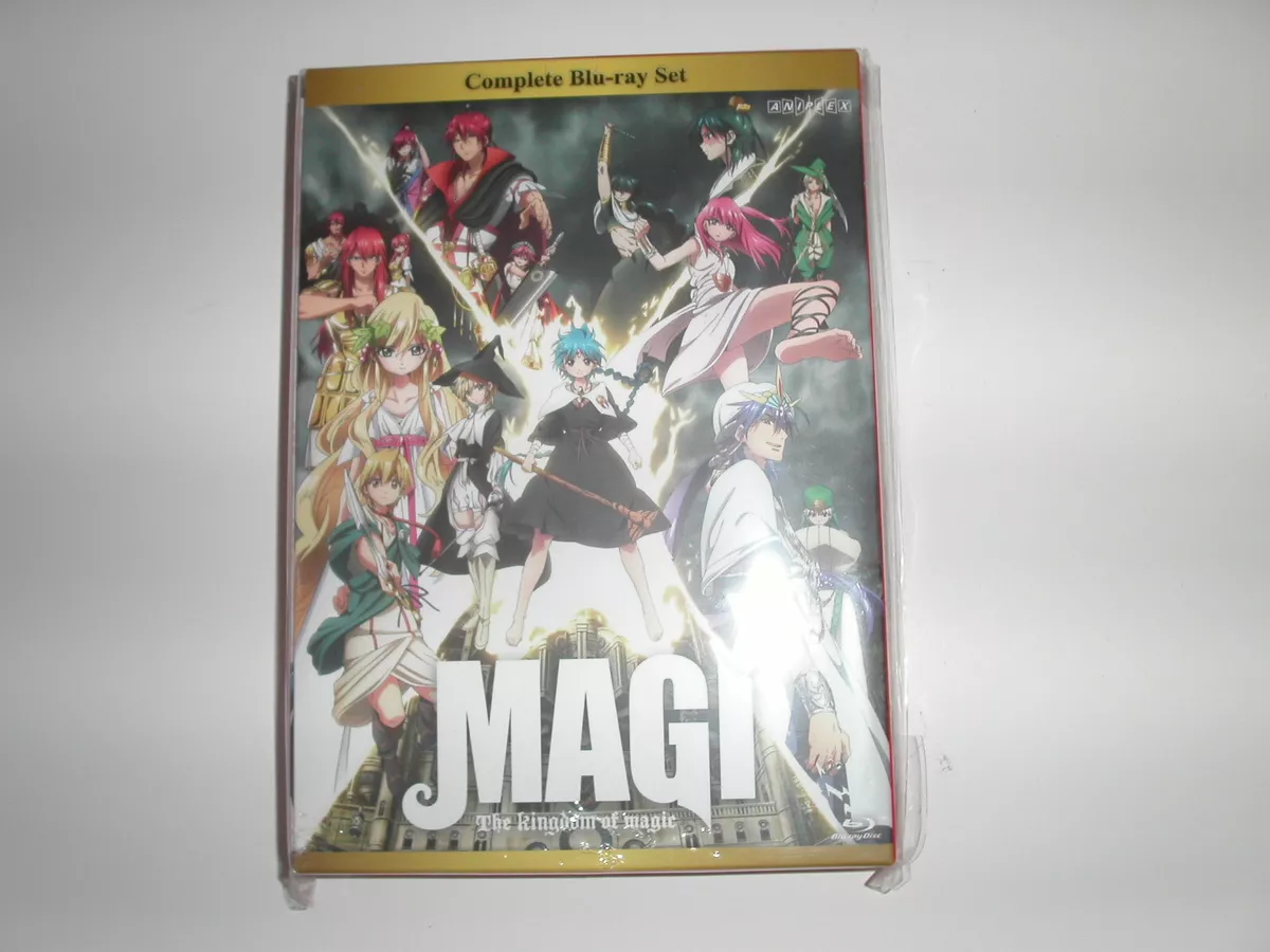 Magi The Kingdom of Magic Complete Box Set Blu-ray Limited Edition - New