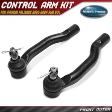 2x Front Outer Side Tie Rod End for Toyota Camry Avalon Lexus ES250 ES300h ES350