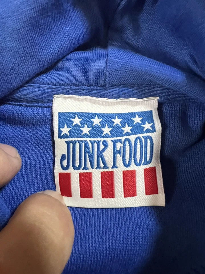 Sudadera Montreal Impact MLS Para Hombre Pequeña Azul Logo Manga Larga Sudadera con Capucha. Foto 4 de 4