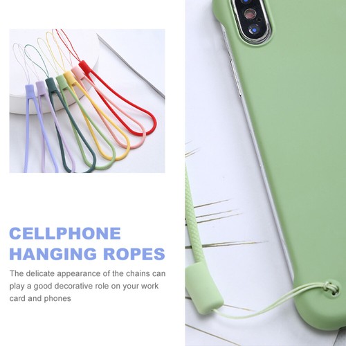 7 Pcs Braided Silicone Lanyard Hand Theft Strap - Photo 4/12