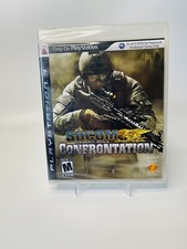 SOCOM: U.S. Navy SEALs Confrontation Sony PlayStation 3 PS3 New SEALED *Y-Fold!*