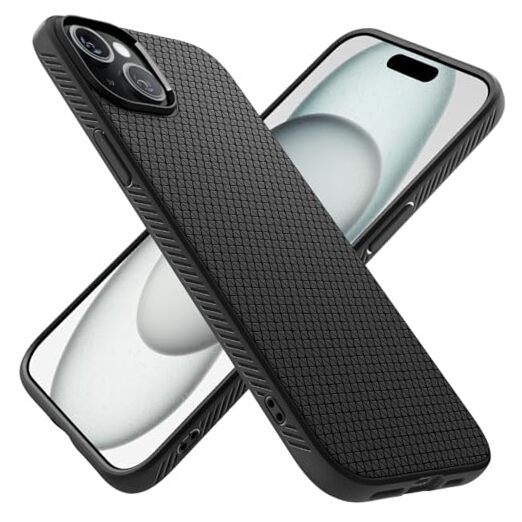 Liquid Air Designed for Case (2023) [Military-Grade iPhone 15 Matte Black