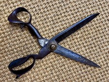 Pair Original Wilkinson and Son Sheffield Tailors Shears Scissors 16" No. 4 19C
