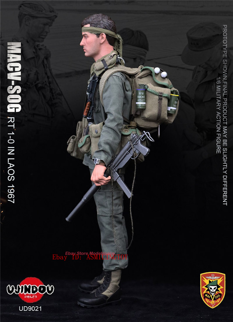 1/6 UJINDOU UD9021 Vietnam War US ARMY MACV-SOG Recon Team in Laos