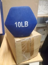 Brand New Set of Neoprene Dumbbells Blue - ON SALE