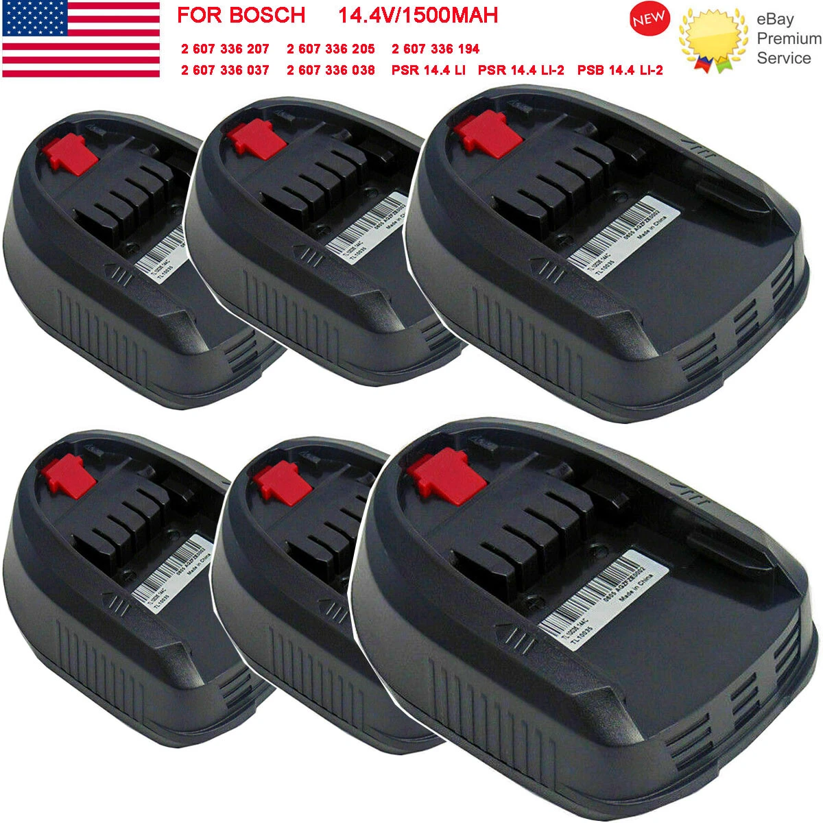 14.4 volt Li-ion Battery for Cordless Drill Driver Bosch PSR 14.4 LI