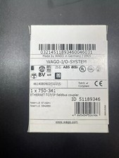 New WAGO 750-341 Fieldbus Coupler Ethernet TCP Digital  Analog Module