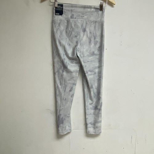 DSG Girls Performance Crossover Front Ankle Waist 7/8 Tight PRT Torn Camo Grey - Picture 2 of 9