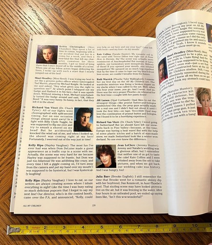 Special 25th Anniversary Collectors Edition All My Children Soap Opera Scrapbook - Picture 18 of 18