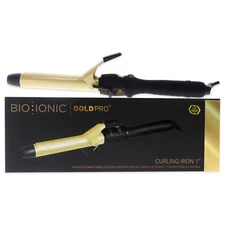 Gold Pro Curling Iron - Z-GPT-CI-1.0 by Bio Ionic for Women - 1 Inch