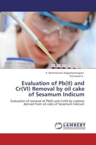 Thumbnail - Evaluation Of Pb(ii) And Cr(vi) Removal By Oil Cake Of Sesamum Indicum