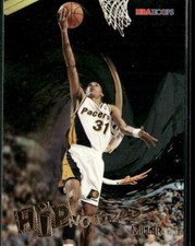 1996-97 Hoops #H9 Reggie Miller Hipnotized