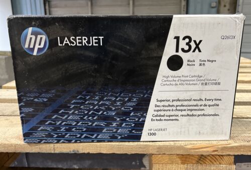 Genuine HP LaserJet 13x (Q2613X) Black Toner/Print Cartridge - Afbeelding 1 van 4