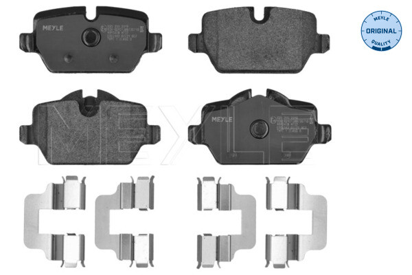 025 236 2316 MEYLE Brake Pad Set, disc brake for BMW,BMW (BRILLIANCE),MINI