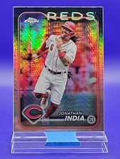 Jonathan India 2024 Topps Chrome Prism Refractor SP 🔥 Reds