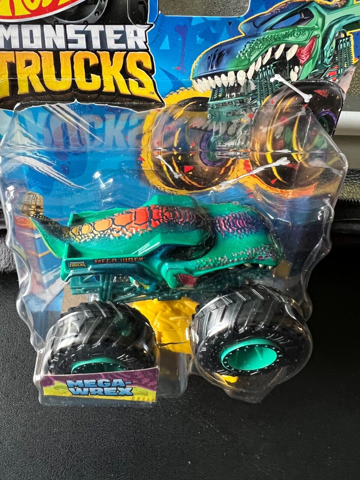 2023 HOT WHEELS * E CASE * MONSTER TRUCKS MEGA WREX